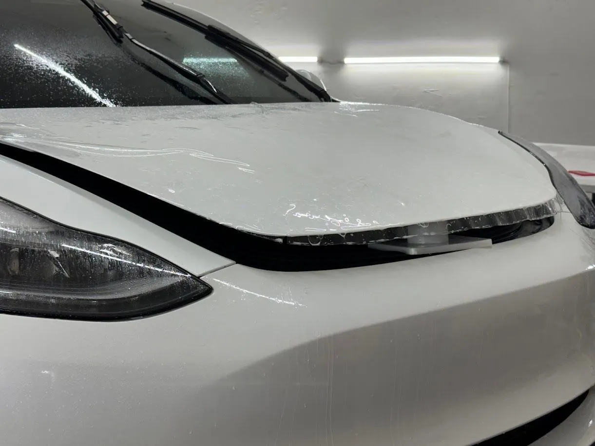 2022 Tesla Model 3 before detailing