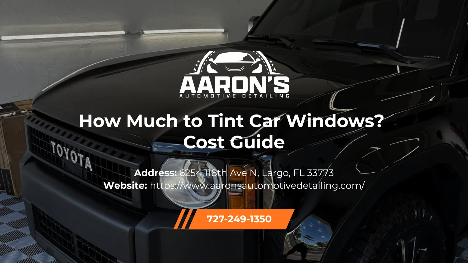How Much to Tint Car Windows? Cost Guide