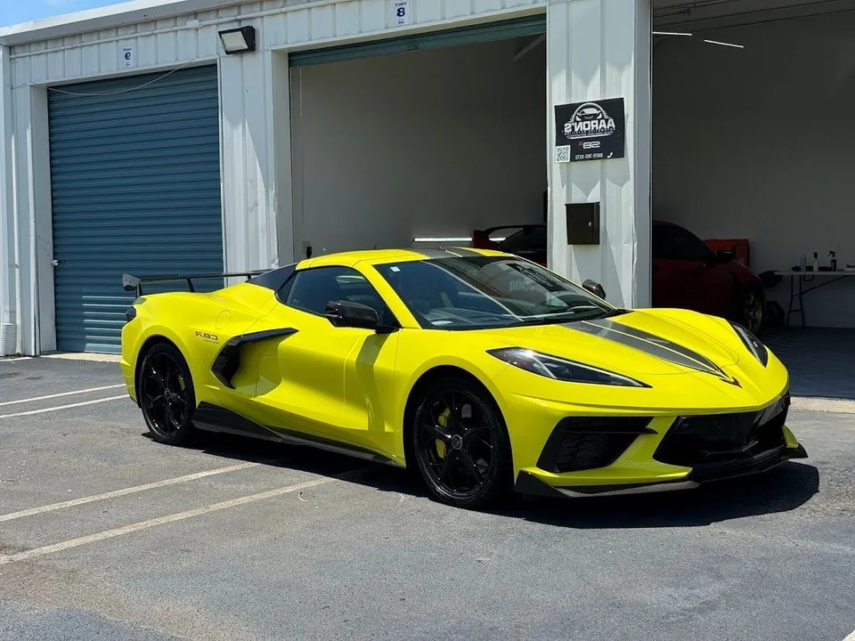 Chevrolet Corvette C8.R detailing in Clearwater, FL