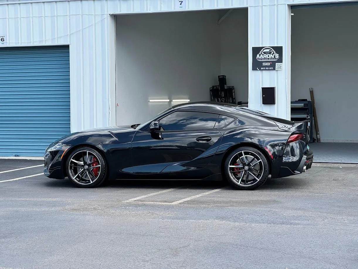2022 Toyota Supra detailing portfolio